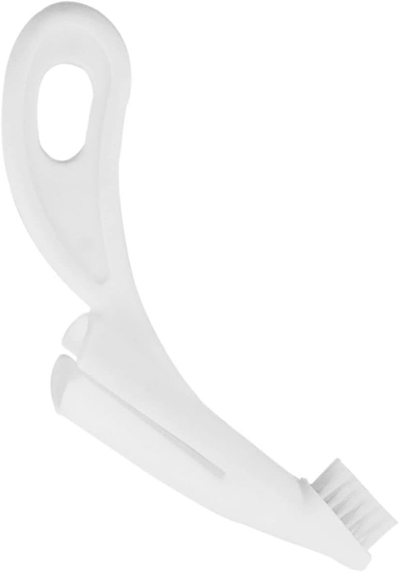 OPPWONG Dog Finger Toothbrush Soft Ergonomic Grip for Oral Care Kit for Dogs Cats 1 Pack (White) - Image 2