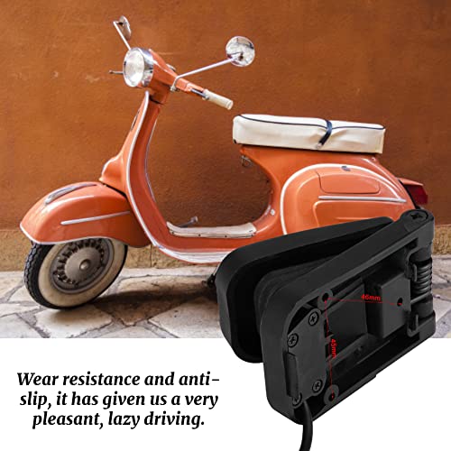 KIMISS Motorcycle Pedal Rubbers ATV Foot Accelerator Throttle Speed Control Universal for Electric Bikes, Scooters, ATV - Image 5