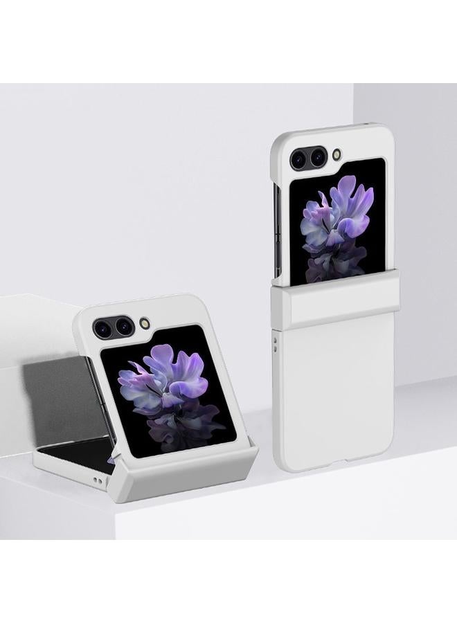 S-TOP Case For Samsung Galaxy Z Flip6 Skin Feel PC Phone Case with Hinge - Image 1