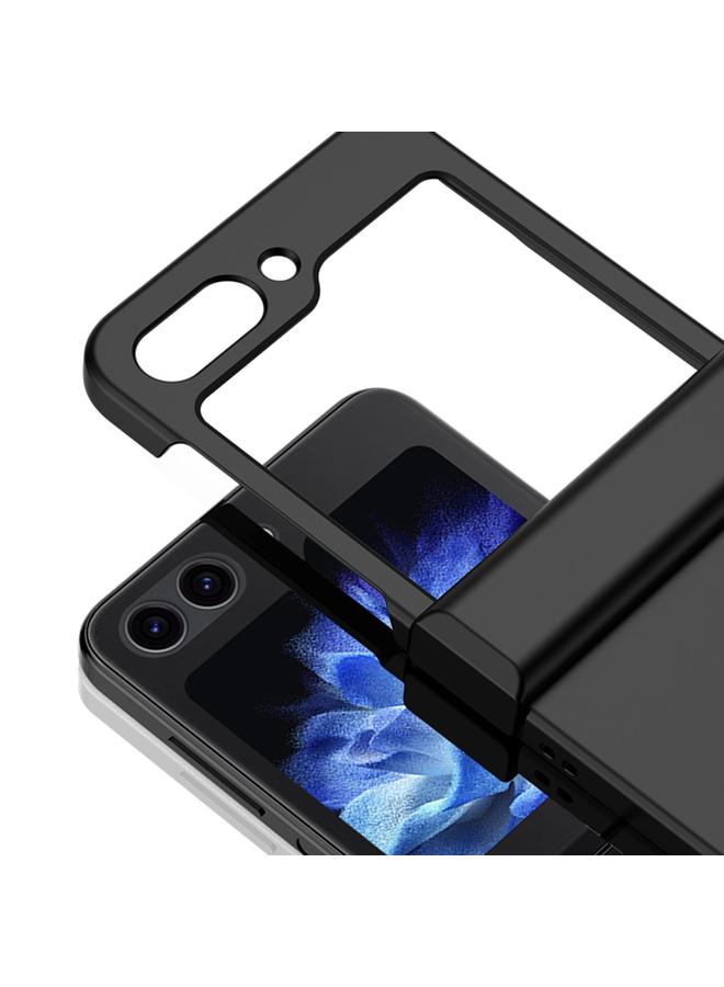 S-TOP Case For Samsung Galaxy Z Flip6 Skin Feel PC Phone Case with Hinge - Image 5