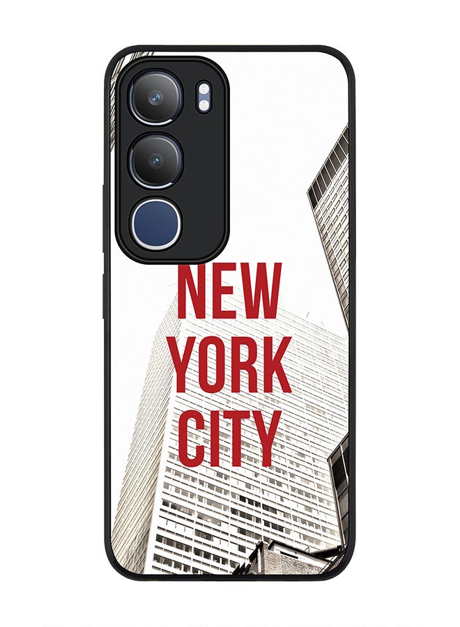 Stylizedd For vivo Y19s / Y19s Pro Case,Slim fit Camera Protection, Shockproof Thin Phone cover  - New York - Skyscraper