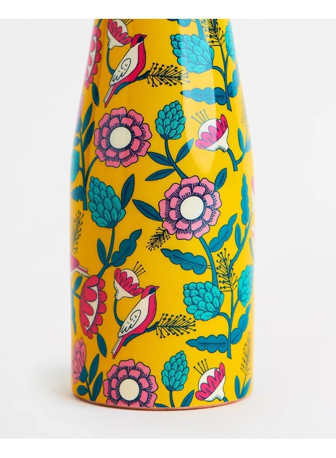 Chumbak Bloomin’ Good Creepers Copper Bottle, 900ml