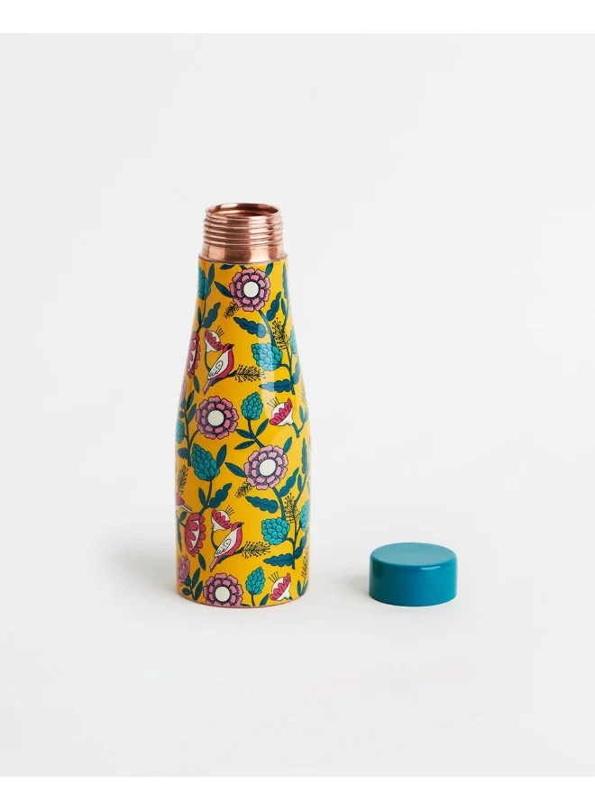Chumbak Bloomin’ Good Creepers Copper Bottle, 900ml