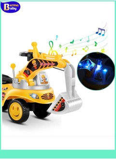 Kids Excavator Toy Torsion Car with Music Baby Scooter 1-3 Years Old Sliding Twist Car Toy Educational Toy Car - pzsku/Z037085484E36B7DBB1AEZ/45/_/1723532332/b24dcfa0-ecb5-406b-a693-006c9e1e9b44