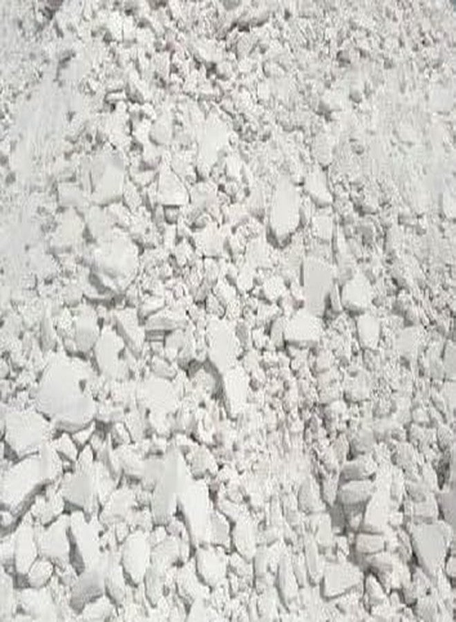 Dalthamman Lumps Powder White Khadiya Rangoli Alabaster Clay Natural for Craft, Art, Rangoli, School Projects, and Decorative Use Fine Texture 450 Grams Mandana Art Ready to Use - Image 1