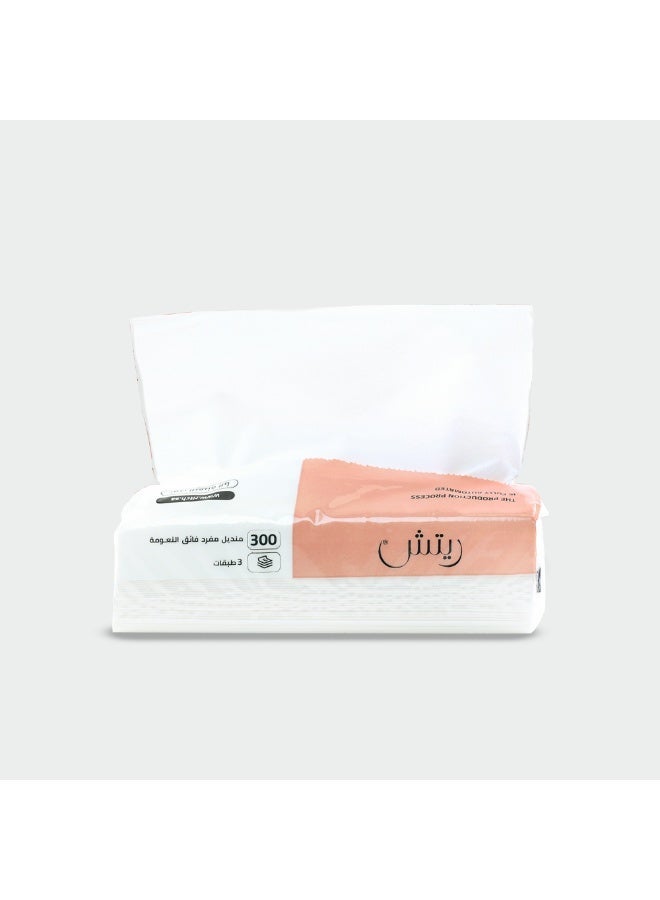 RITCH 10 packs of Ritch Tissues 300 - Image 2