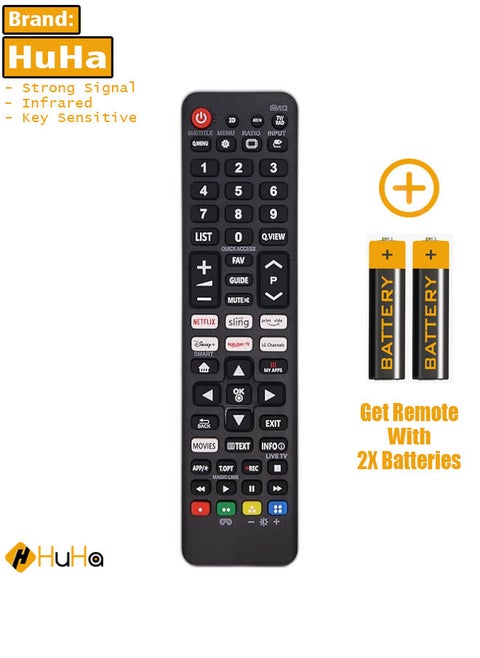 New L G TV Remote Control L G Smart TV Remote Control with Six Quick Access Buttons for All L G LCD, LED, UHD, QLED TVs, Guaranteed Performance, Three Year Warranty