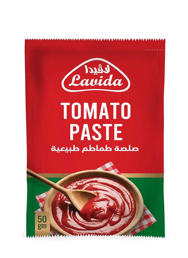 Lavida - Tomato paste Sachet Pack of 24 - 50 grams - Image 1