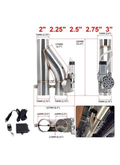 WINCA Universal 3 Inch Stainless Steel Exhaust Pipe Kit  - Image 3