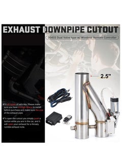 WINCA Universal 3 Inch Stainless Steel Exhaust Pipe Kit  - Image 4