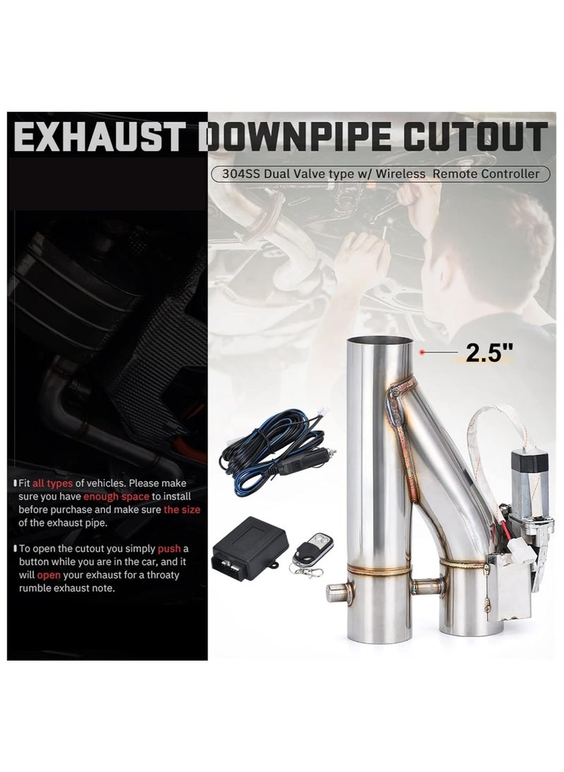 WINCA - Universal 3 Inch Stainless Steel Exhaust Pipe Kit - Image 1