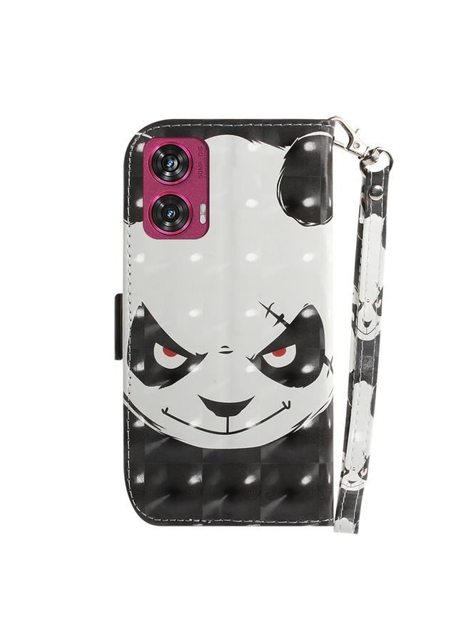 S-TOP Case For Motorola Edge 50 Fusion 3D Colored Flip Leather Phone Case - Image 3