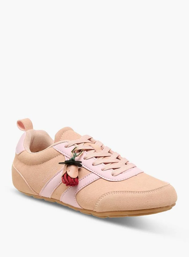 Celeste Women Lace-Up Ankle Sneakers
