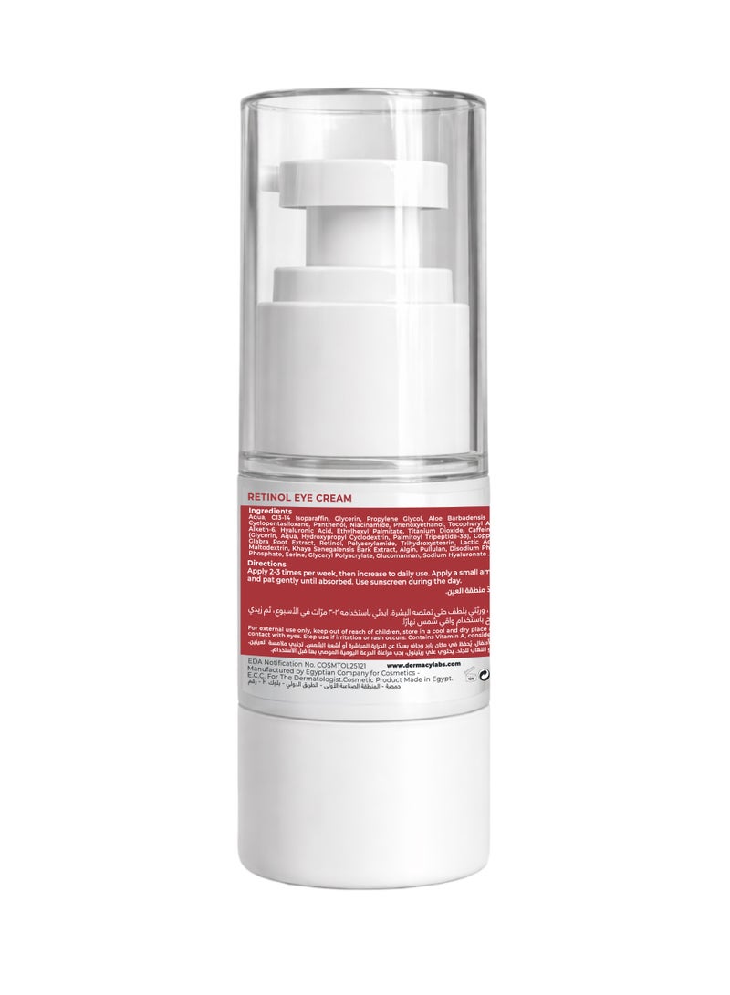 Dermacy LABORATORIES Retinol Eye Cream 15 ml - Image 3