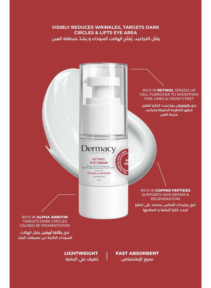 Dermacy LABORATORIES Retinol Eye Cream 15 ml - Image 2