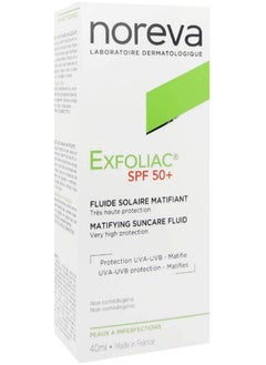 NOREVA Exfoliac Matifying Suncare Fluid, 40Ml  - Image 2