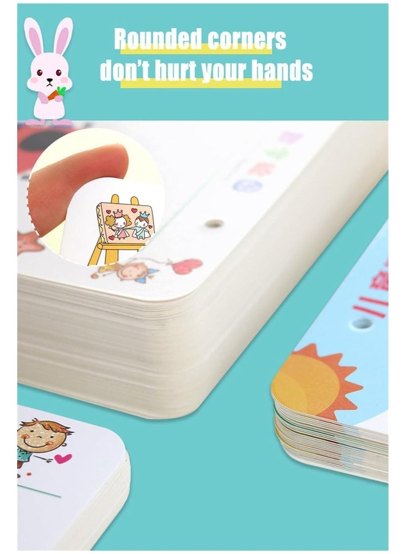 دفتر تمارين "سكريبل سمارت"، مجموعة دفاتر تمارين التتبع السحري، عقول فضولية صغيرة، دفتر تمارين "سكريبل سمارت" لتنمية مهارات العقول الشابة، ورق تتبع للتعليم المبكر للرسم (مزيج، ٤ قطع) - Image 4