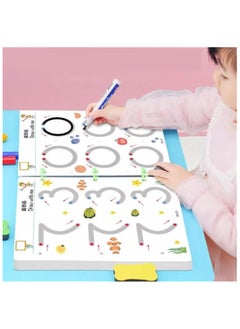 ماركة غير محددة مصنف Scribblesmart، مجموعة مصنفات التتبع السحرية، العقول الصغيرة الغريبة Scribblesmart، مصنف Scribblesmart سريع المسار للعقول الشابة، ورق تتبع التعليم المبكر للرسم (MIX، 4PC)  - Image 3