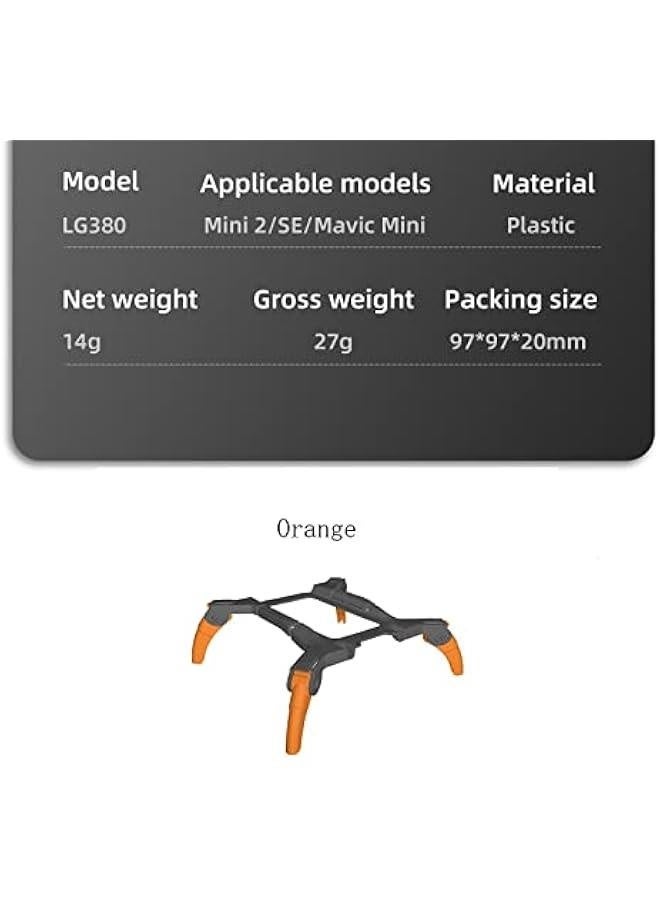 حماية السحب السريع لرفع ارتفاع معدات الهبوط ملحقات الطائرات بدون طيار لتوسيع DJI Mini 2/SE - Image 2