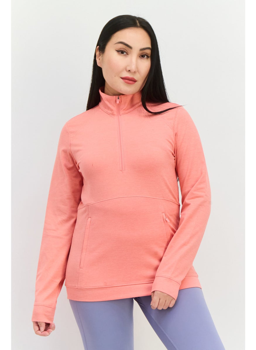 PUMA Women Sportswear Fit Long Sleeves Golf Sweatshirts, Carnation  Pink  - Image 1