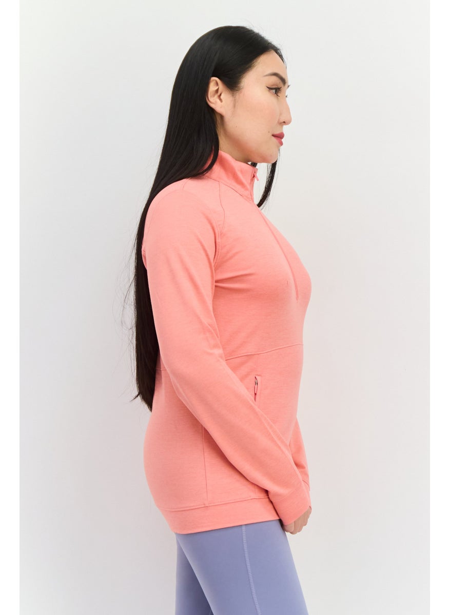 PUMA Women Sportswear Fit Long Sleeves Golf Sweatshirts, Carnation  Pink  - Image 3