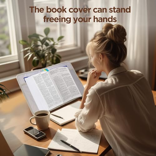 DERSTUEWE Stylish Premium Bible Cover Case for Women – Durable, Fashionable, and Secure Bible Protector with Leopard Print – Perfect Bible Carrying Case for Church, Travel, and Daily Use - Image 5