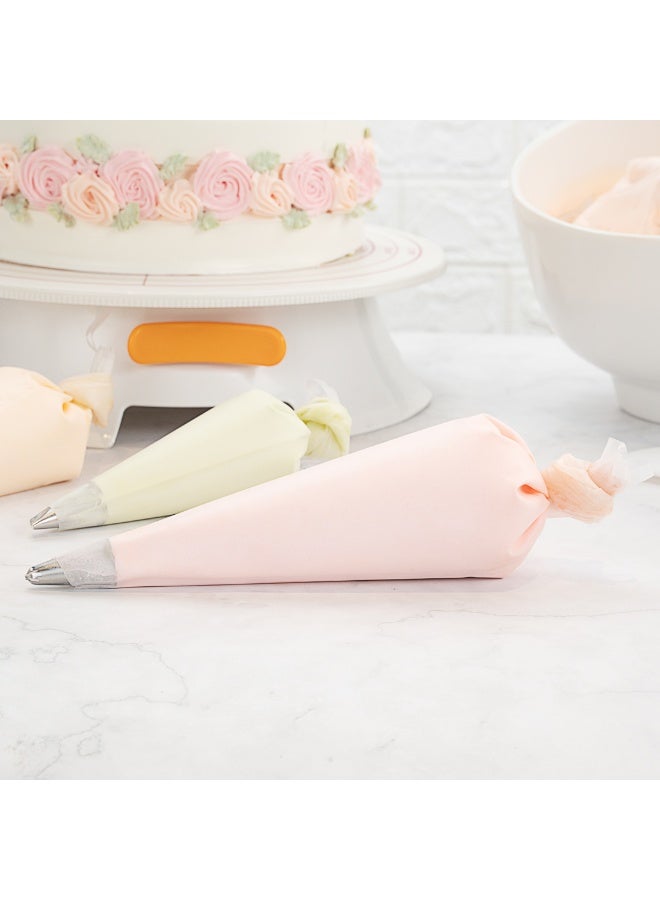 Restaurantware Pastry Tek 14 x 7.3 Inch Piping Bags, 2 Reusable Icing Bags - Durable, White Silicone Pastry Bags, Anti Burst, Decorate Cakes, Cupcakes, Macarons, Or Cookies - Image 3