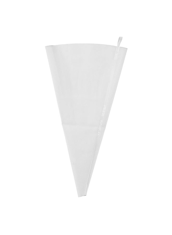 Restaurantware Pastry Tek 14 x 7.3 Inch Piping Bags, 2 Reusable Icing Bags - Durable, White Silicone Pastry Bags, Anti Burst, Decorate Cakes, Cupcakes, Macarons, Or Cookies - Image 1