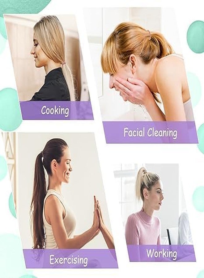 زوليس ربطات شعر كبيرة من زوليس، ربطات شعر مطاطية متعددة الألوان، تصميم سلس مانع للانزلاق، مناسبة لجميع المناسبات (عبوة من 50 ربطة) - Image 4