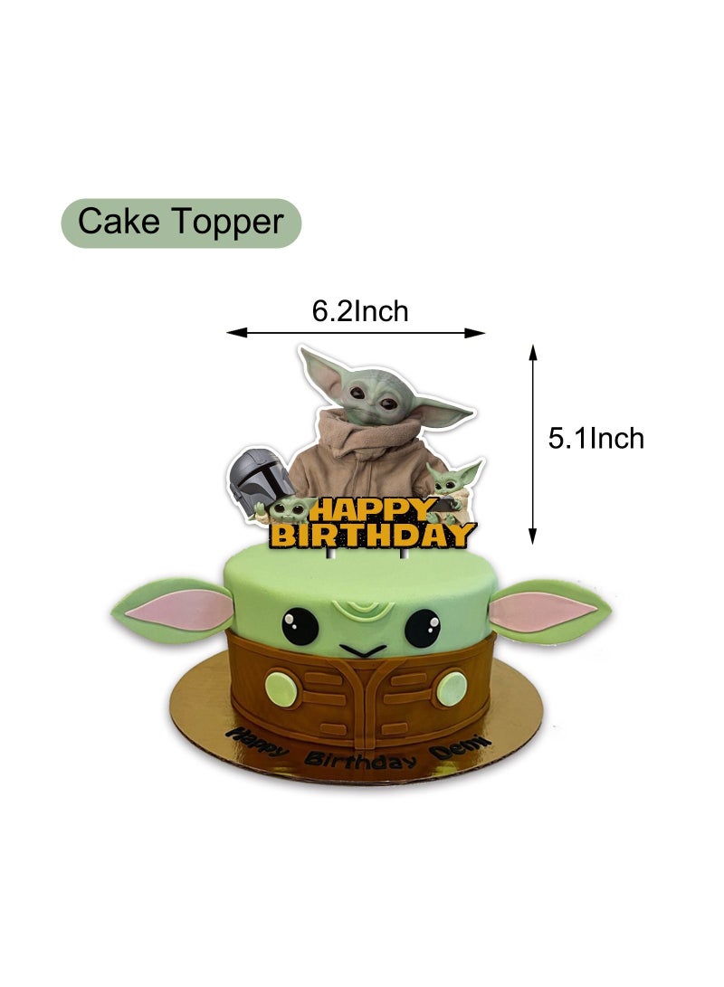 Star Wars Yoda Birthday Party Decorations - Image 5