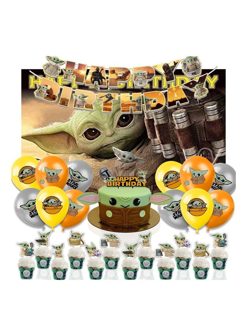 Star Wars Yoda Birthday Party Decorations - Image 1