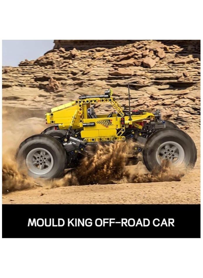 mould king 18021 Tech Monster Climbing Building Kit , RC Off-road Vehicle Building Toy Kit (with motor), children's toys,Boy/girl birthday gifts, Children's Day gifts  - Image 2