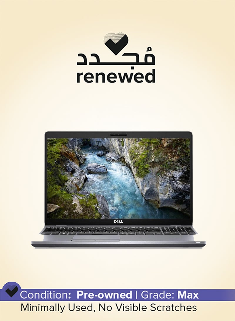 DELL Renewed - Precision 3550 Laptop With 15.6-Inch Full HD Display,Intel Core i5-10310U Processor/Quad Core/10th Gen/8GB RAM/256GB SSD/Intel UHD Graphics/Windows 10 Pro English Silver - Image 1