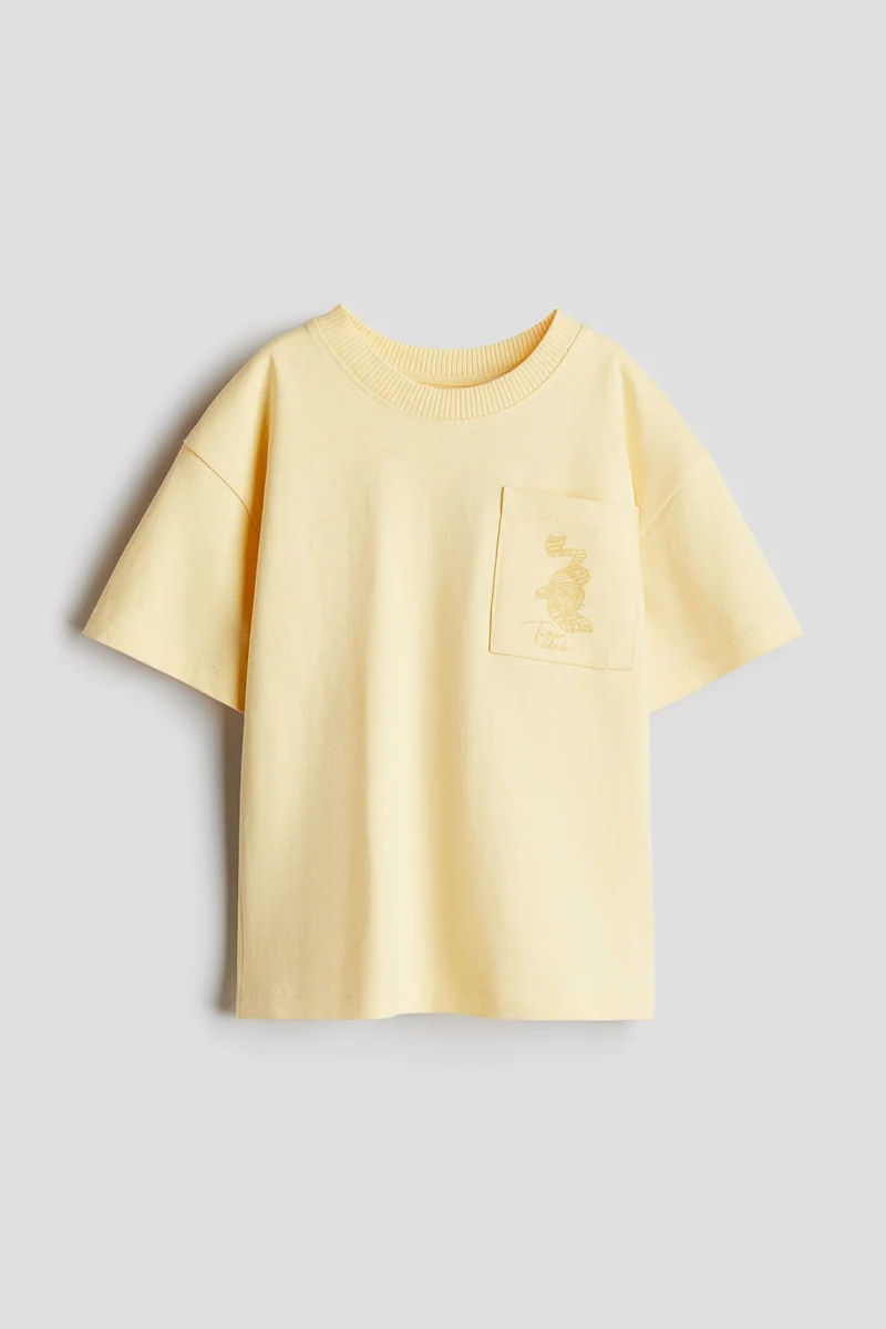 H&M Motif-detail cotton T-shirt