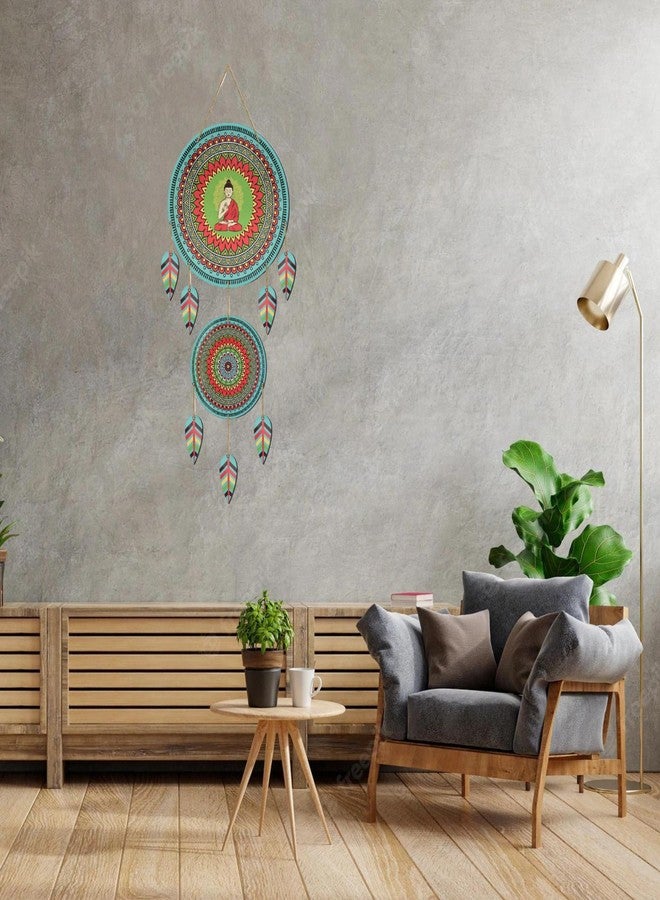 APS ART PLUS STORE متجر APS ART PLUS STORE، لوحة جدارية خشبية مطبوعة بتقنية الأشعة فوق البنفسجية على شكل بوذا، ديكور جداري أنيق للمنزل، لوحة جدارية لغرفة المعيشة - Image 5