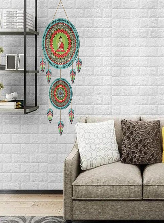 APS ART PLUS STORE متجر APS ART PLUS STORE، لوحة جدارية خشبية مطبوعة بتقنية الأشعة فوق البنفسجية على شكل بوذا، ديكور جداري أنيق للمنزل، لوحة جدارية لغرفة المعيشة - Image 4