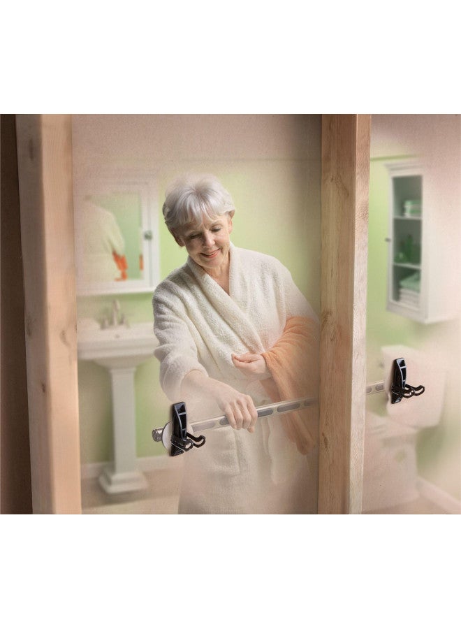 MOEN Moen Chrome Home Care Securemount Anchor for Bathroom Shower Grab Bar, 1 Anchor, SMA1005CH  - Image 2