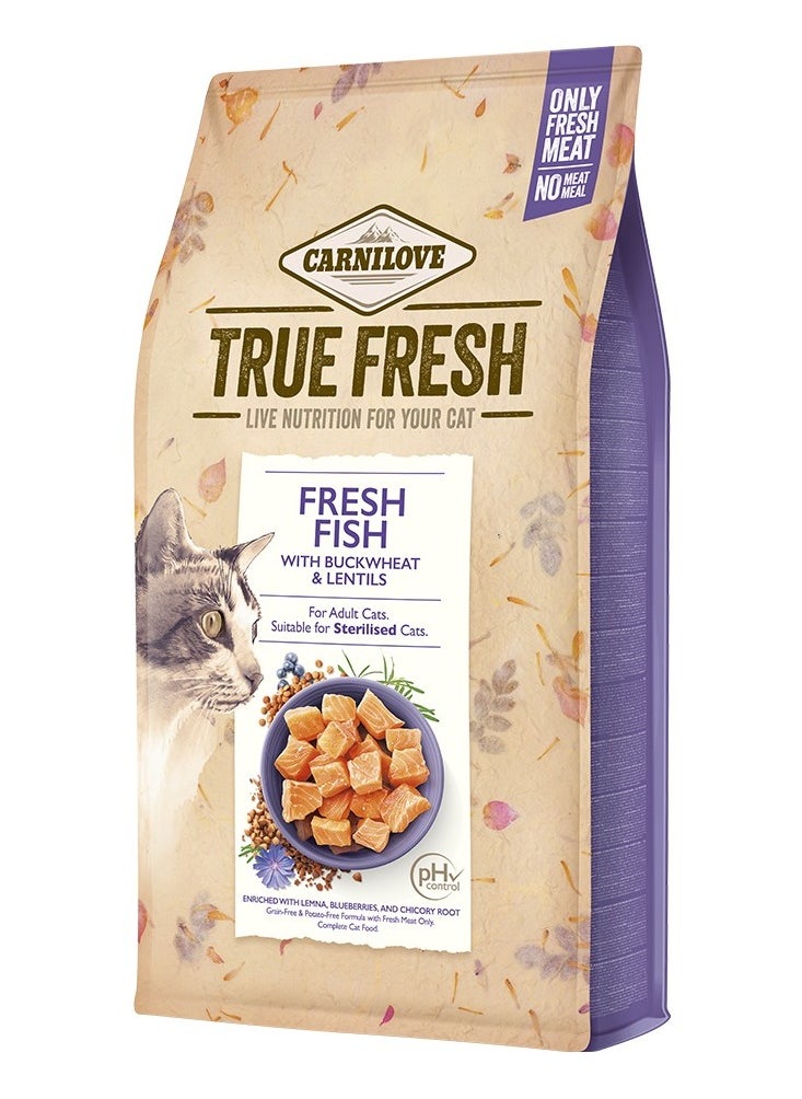CARNILOVE - Carnilove True Fresh Fish For Adult Cats 1.8kg - Image 1