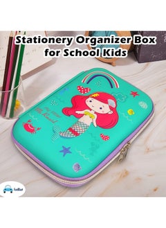 FunBlast FunBlast Mermaid Theme Pencil Pouch - Pencil Case for Kids, Pouch for Girls, Pencil Pouches for Girls, Pencil Box for Girls, Pencil Case Organizer for Girls, Return Gifts for Kids  - Image 4