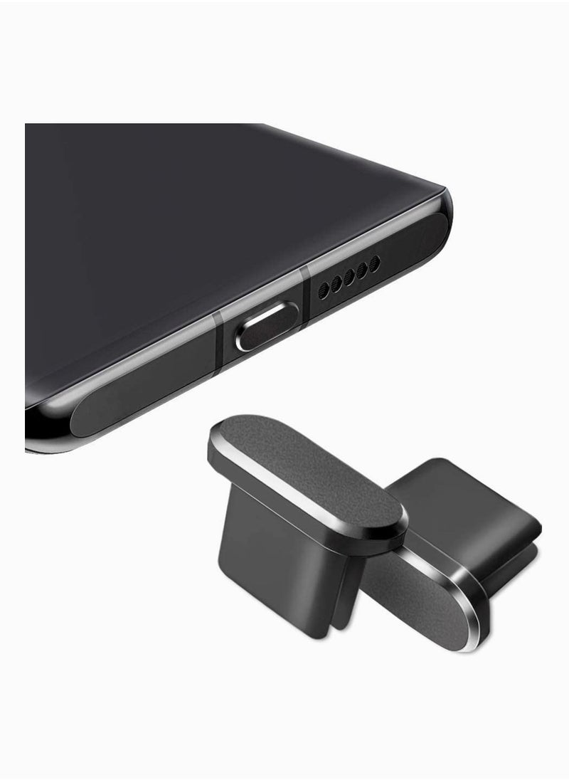 Y&D Dust Plug, Metal Anti Type C Charging Port Plug Protector Caps for Samsung Galaxy S20, Note 20, All Type-c Devices, with Cap Plugs Protectors, 2 Pack  - Image 1