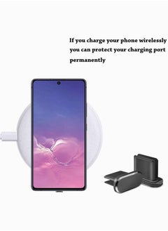 Y&D Dust Plug, Metal Anti Type C Charging Port Plug Protector Caps for Samsung Galaxy S20, Note 20, All Type-c Devices, with Cap Plugs Protectors, 2 Pack  - Image 3