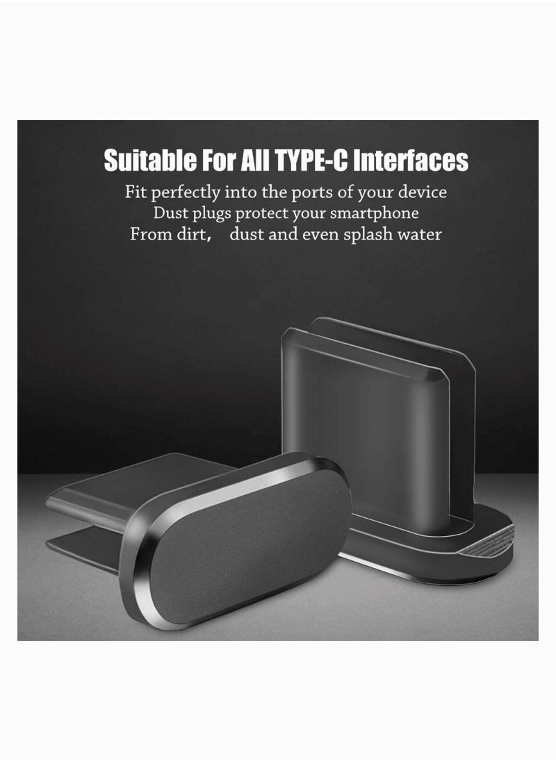 Y&D Dust Plug, Metal Anti Type C Charging Port Plug Protector Caps for Samsung Galaxy S20, Note 20, All Type-c Devices, with Cap Plugs Protectors, 2 Pack  - Image 5