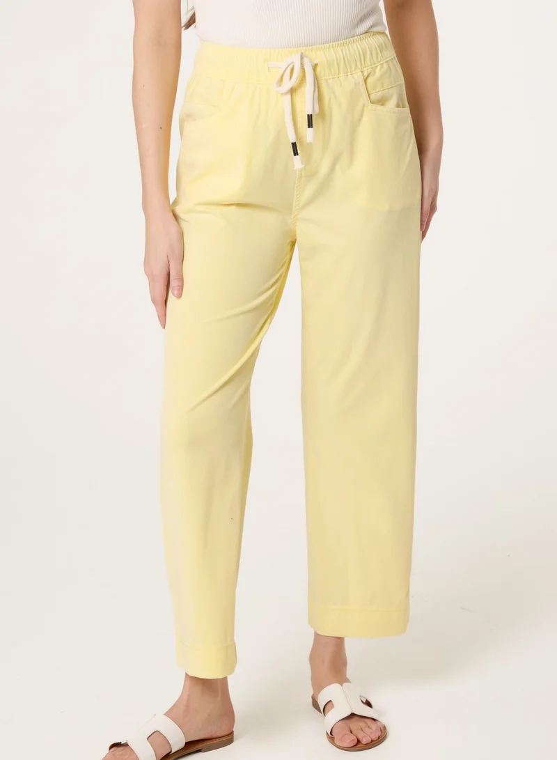 بلو فانيلا Elasticated Waist Trouser With Drawstring