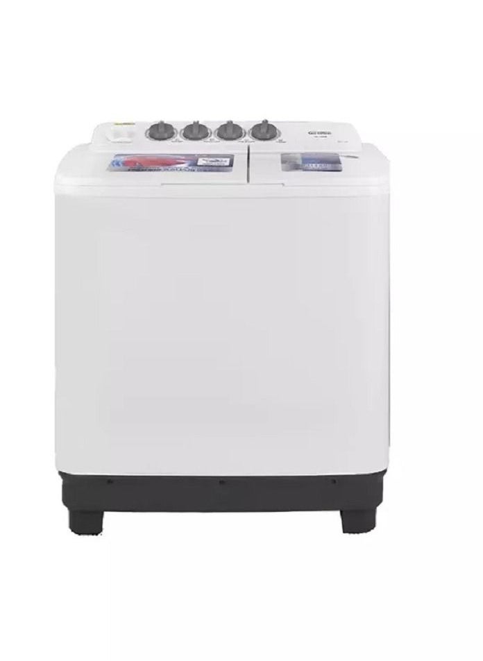 GENERAL SUPREME Washing Machine Semi Automatic Twin Tub 8 KG White  - Image 1