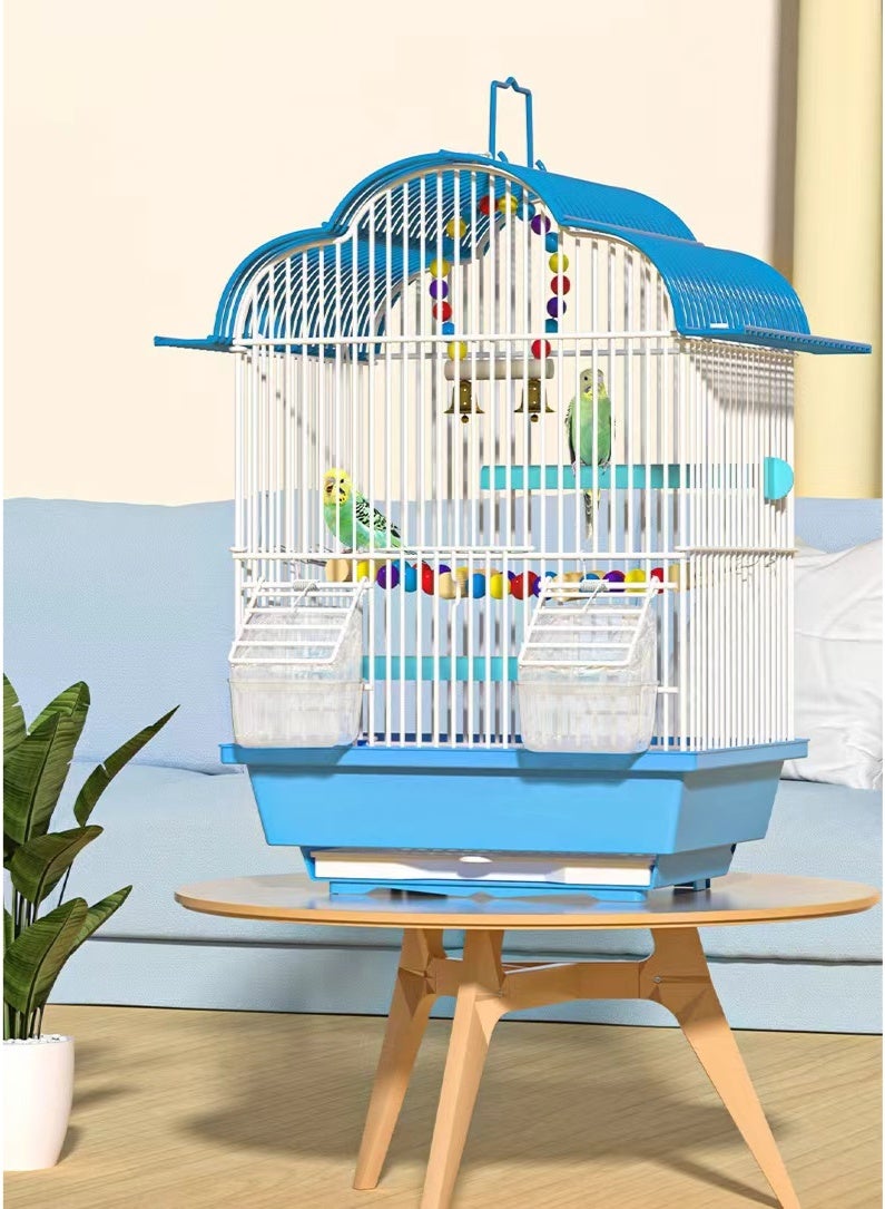 general Birdcage Luxury Cage Large Size Heightened Flying Metal Villa Ornamental Cage - Image 3