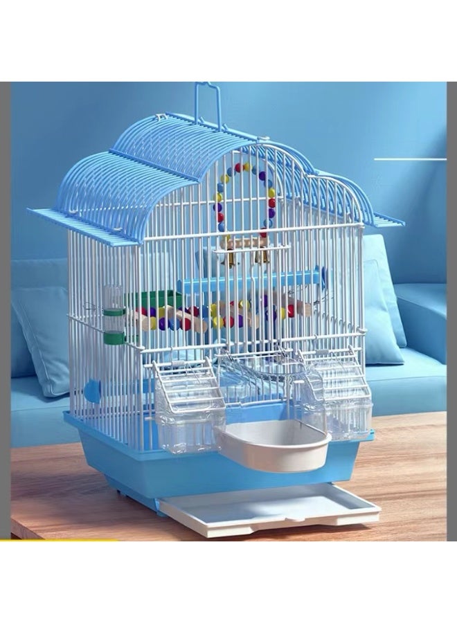 general Birdcage Luxury Cage Large Size Heightened Flying Metal Villa Ornamental Cage - Image 2