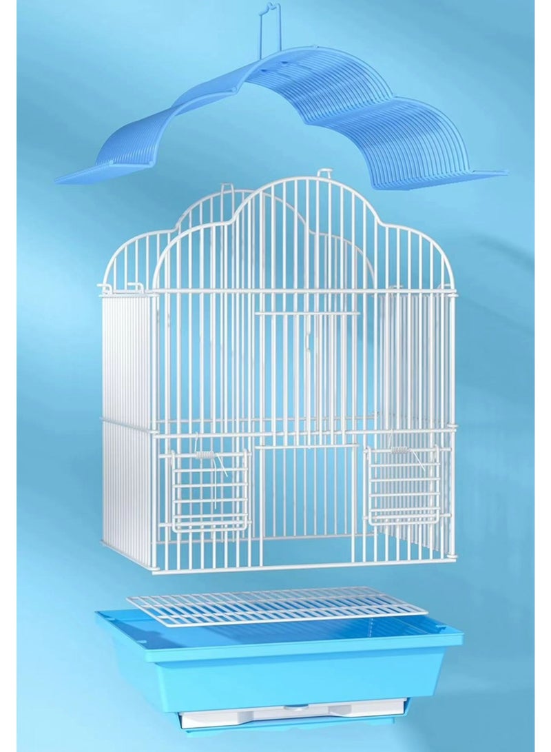 general Birdcage Luxury Cage Large Size Heightened Flying Metal Villa Ornamental Cage - Image 4