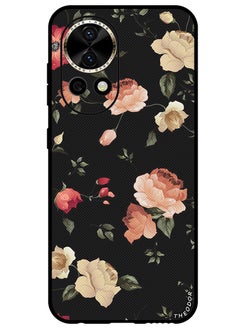 Theodor Protective Case Anti Scratch Shock Proof Bumper Cover For Huawei Nova 12 Colourful Lotus  - Image 1