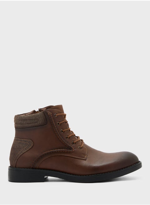 Lace Up Combat Boots