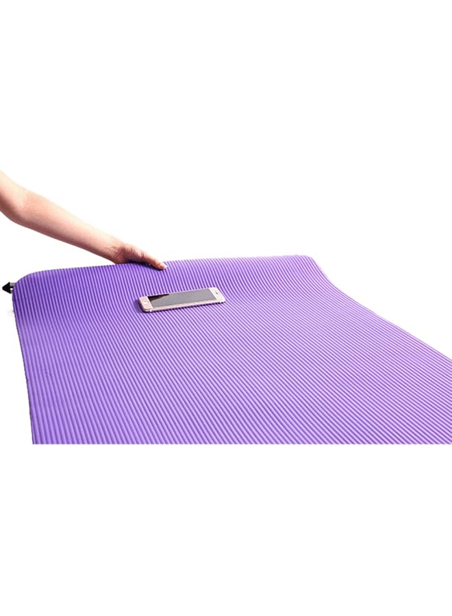 Nariele 61Cm Yoga Mat Extra Thick High Density Exercise Yoga Mat For Pilates With Carrying Strap And Bag - Image 4